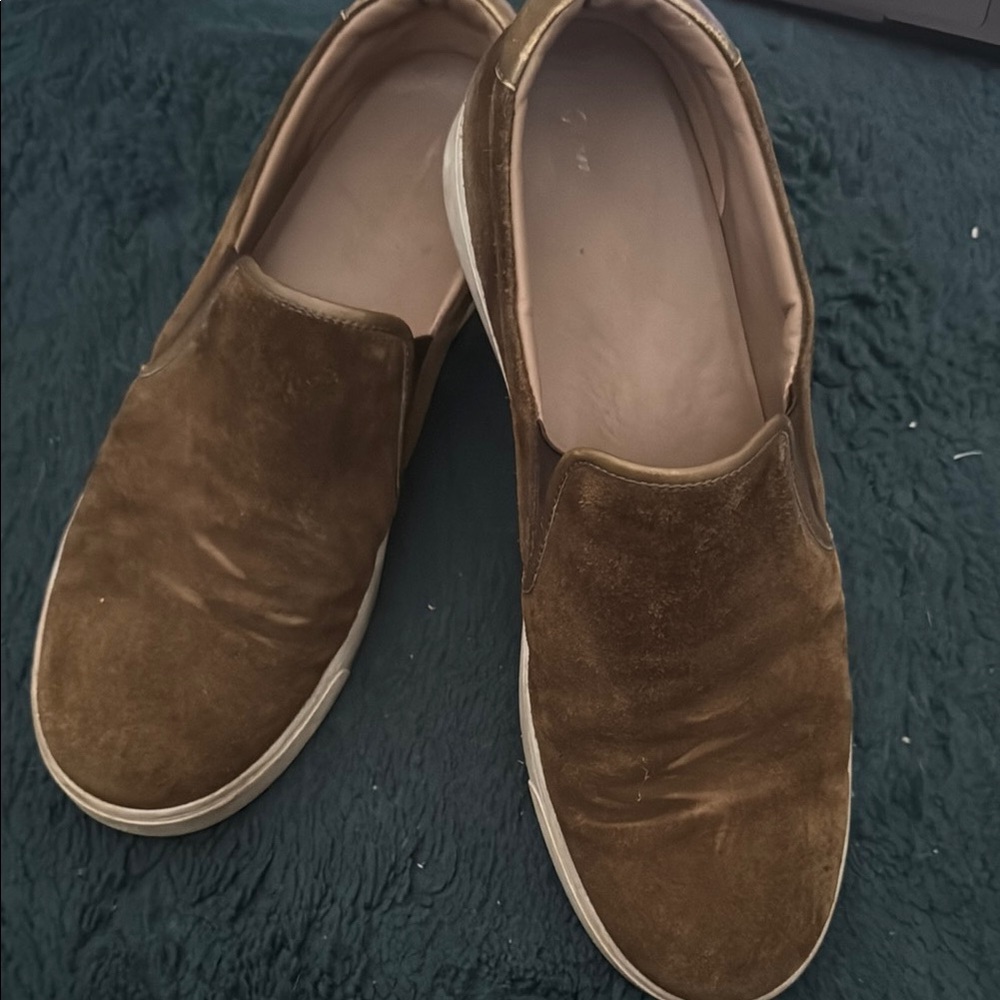 Men's Brown Slip-On Shoes